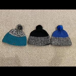 Set of 3 Pistil Winter Hats Beanies- EUC